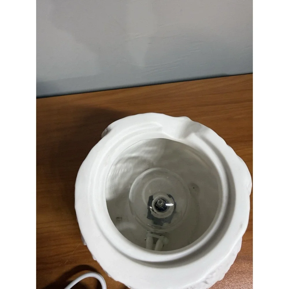 Scentsy Hoot Owl White Electric Wax Warmer Full‎ Size Tested Working Retired